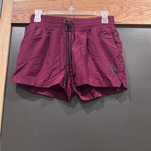PINK Victoria's Secret Maroon Athletic Shorts